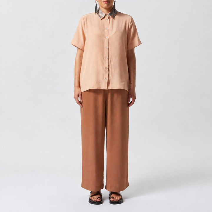 Mocha Silk Pant
