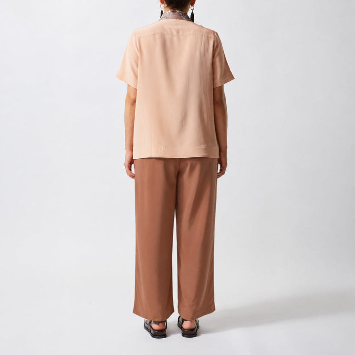 Mocha Silk Pant