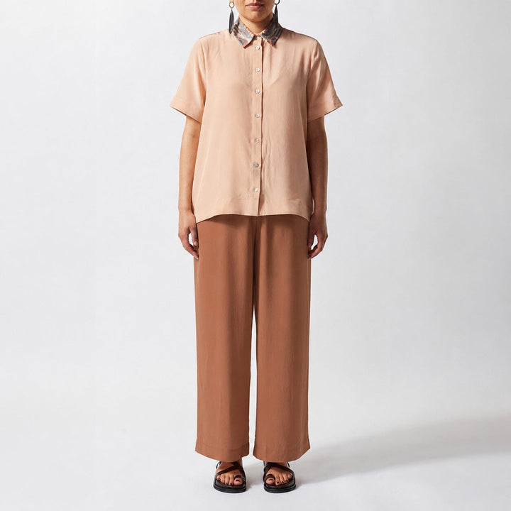 Mocha Silk Pant