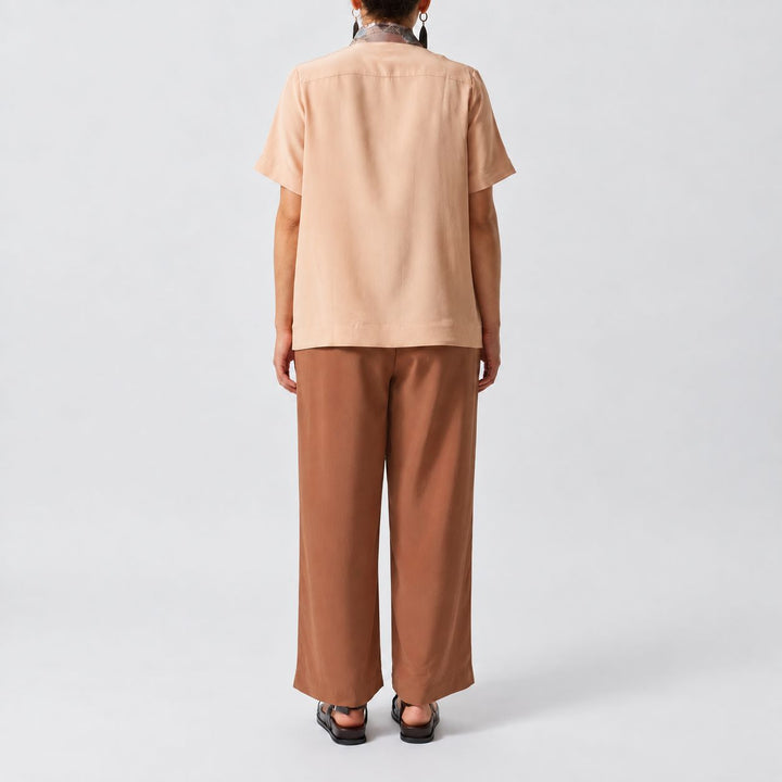 Mocha Silk Pant