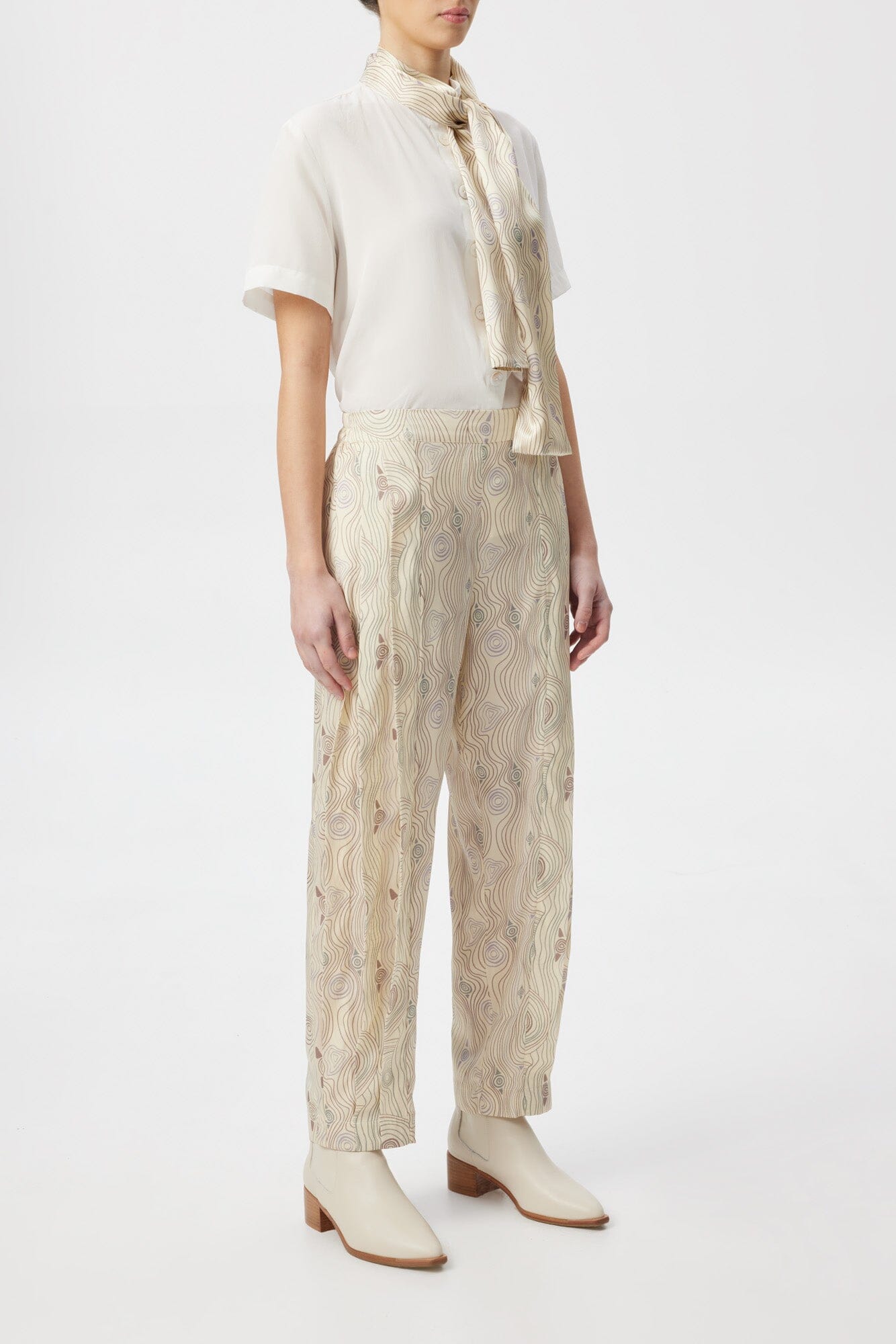 Dior Cream Silk Pants M Dior | TLC