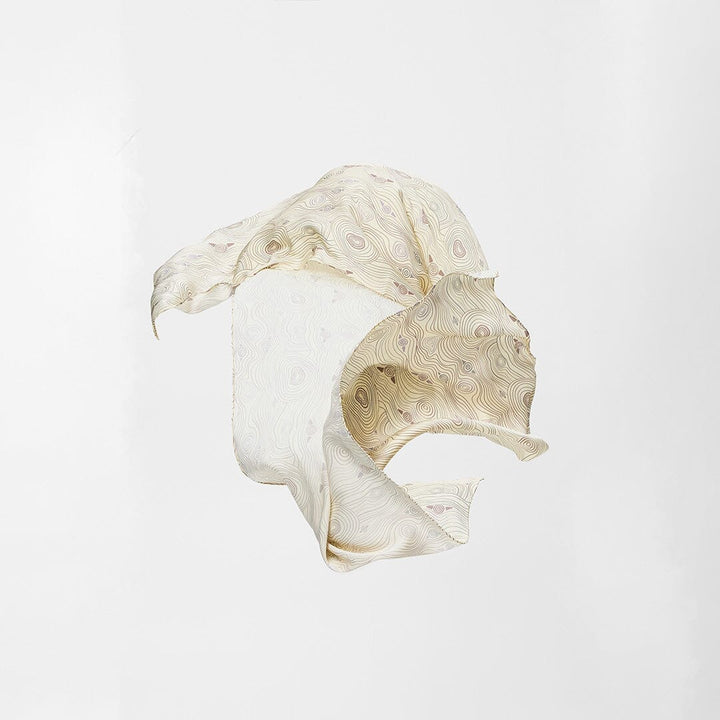 Murrandi Cream Scarf/Reversible Bag Set