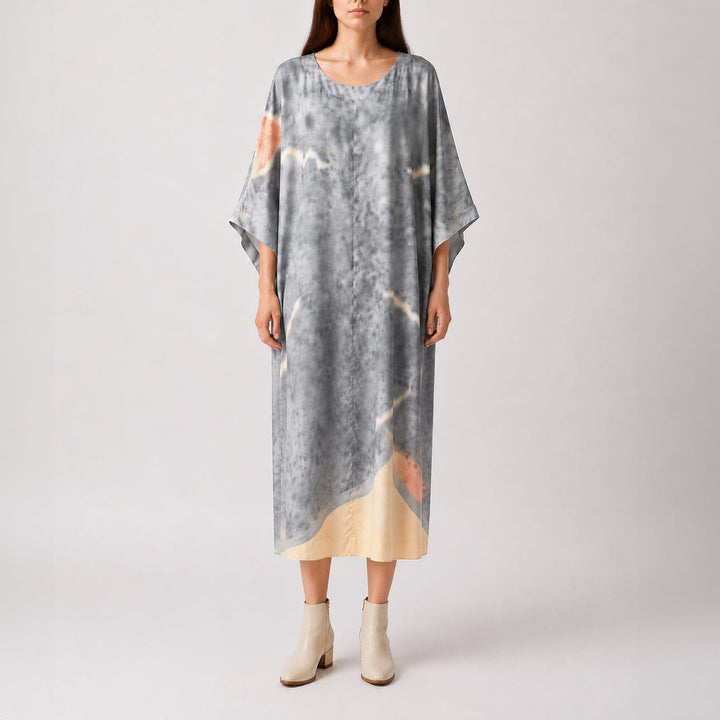 Printed Silk Dress