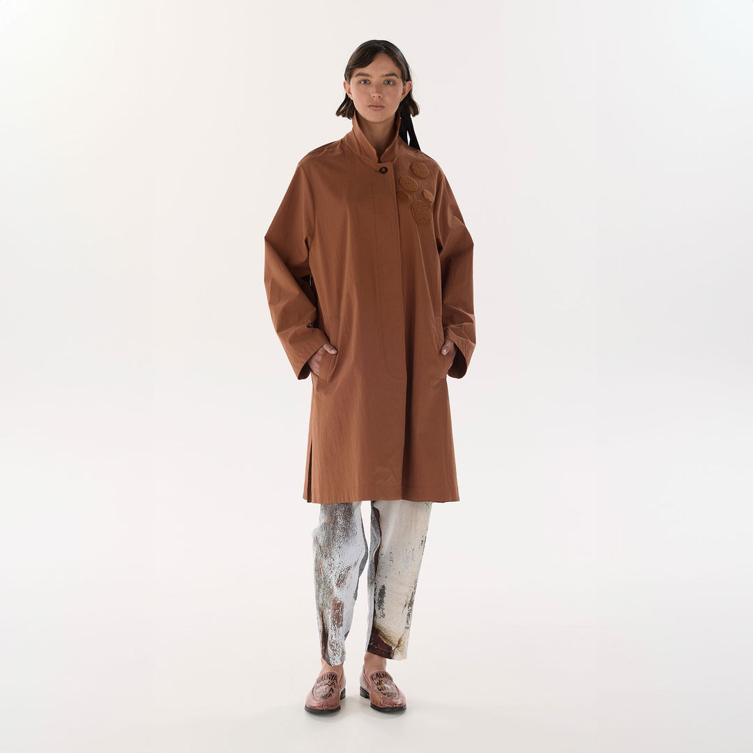 Brown Travel Coat