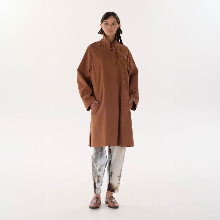 Brown Travel Coat