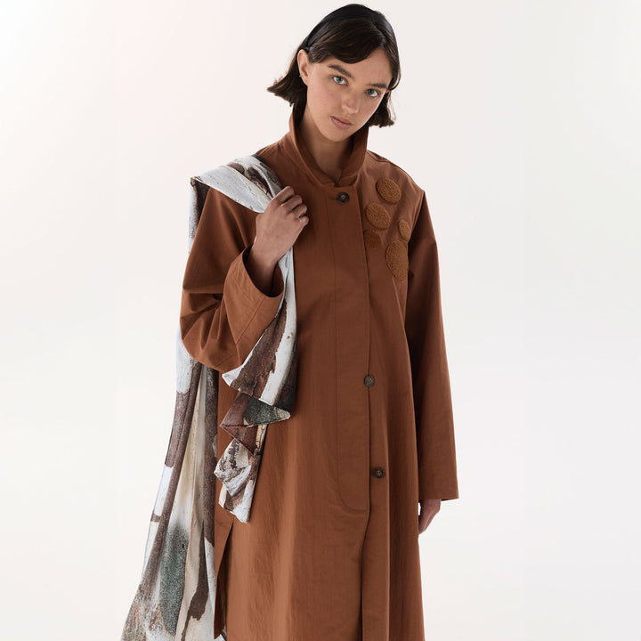 Brown Travel Coat
