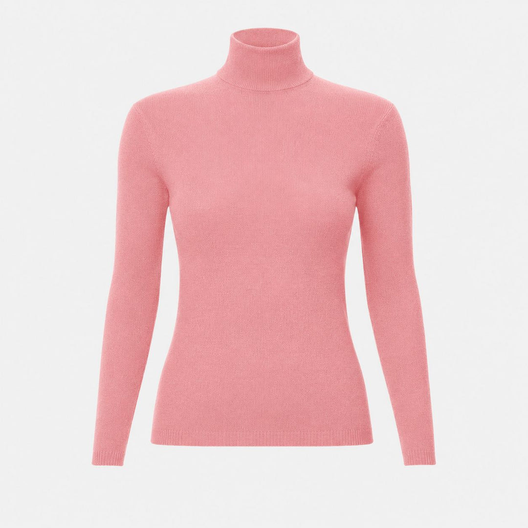 Salmon Fine Knit Sweater