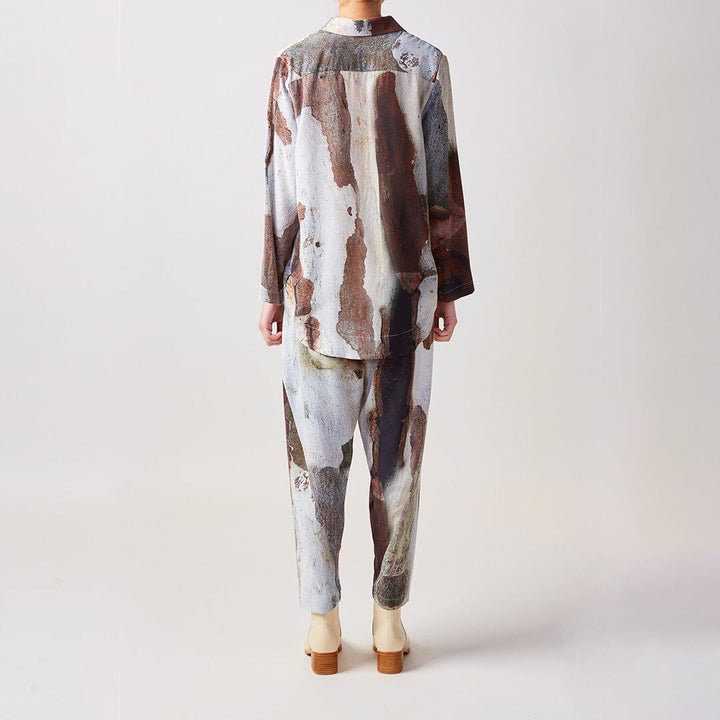 Shadow Bark Silk Pants