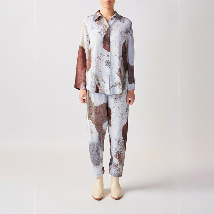Shadow Bark Silk Pants