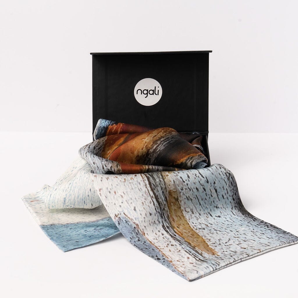 Spotted Gum Silk Rectangle Scarf - Available for pre order now