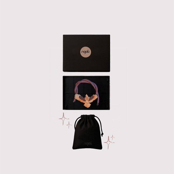 SML Brown/Mocha Emb Pendant Set