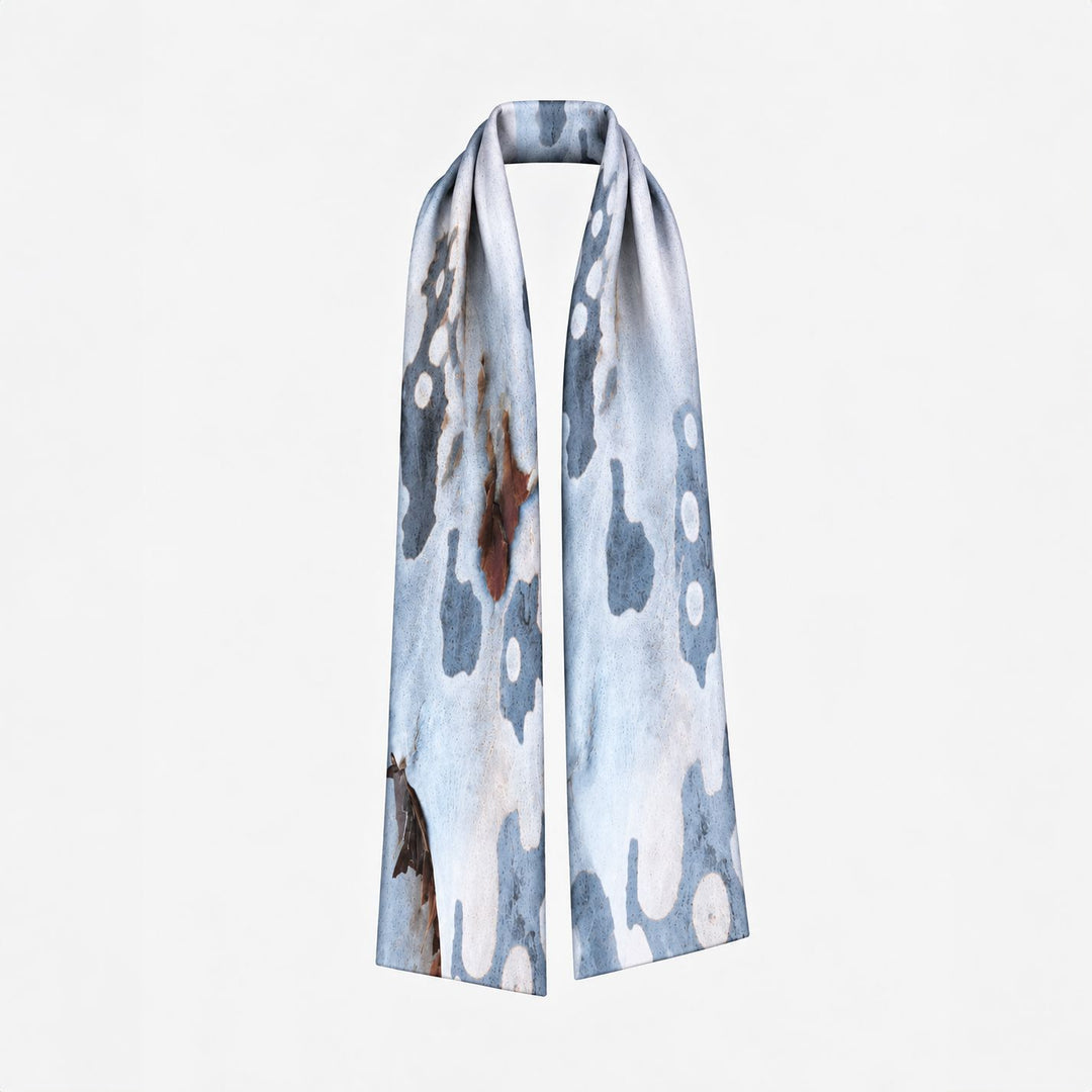 Spotted Bark Silk 145 Scarf