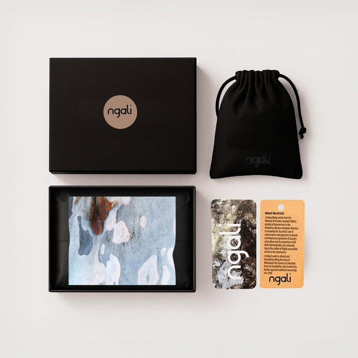 Spotted Bark Scarf Gift Set