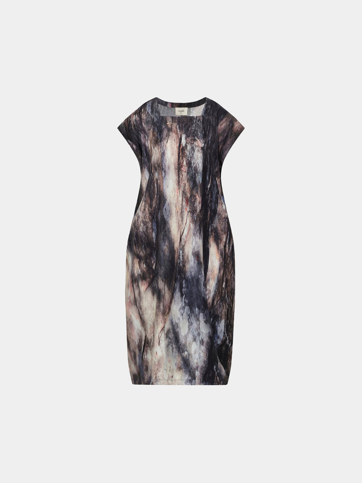 Stoney Gum Short Sleeve Silk Kaftan