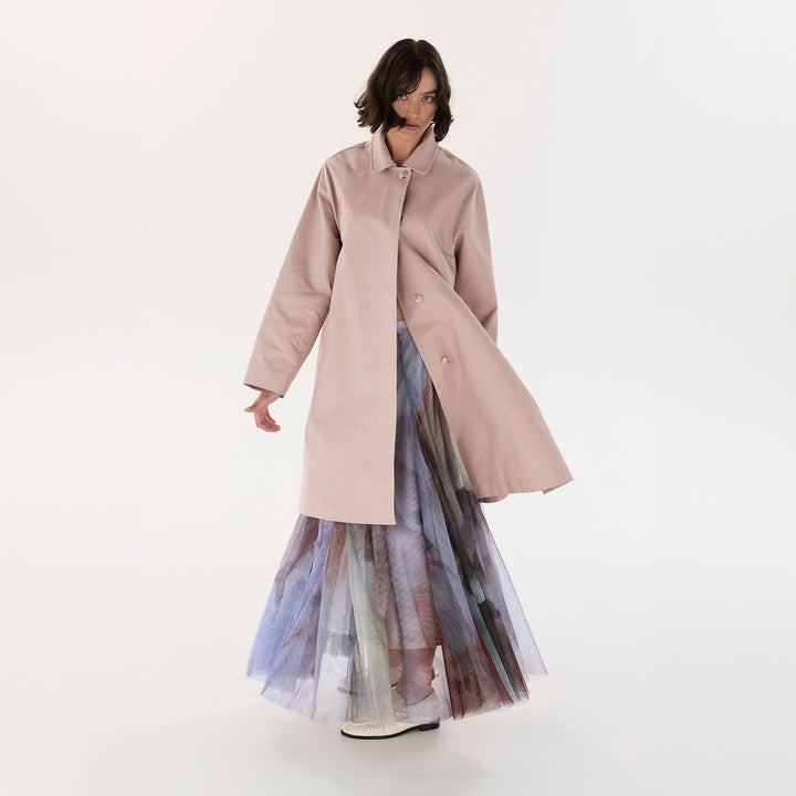 Traces Mesh Skirt