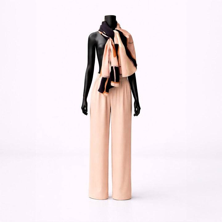 This Places Silk Scarf/Skirt