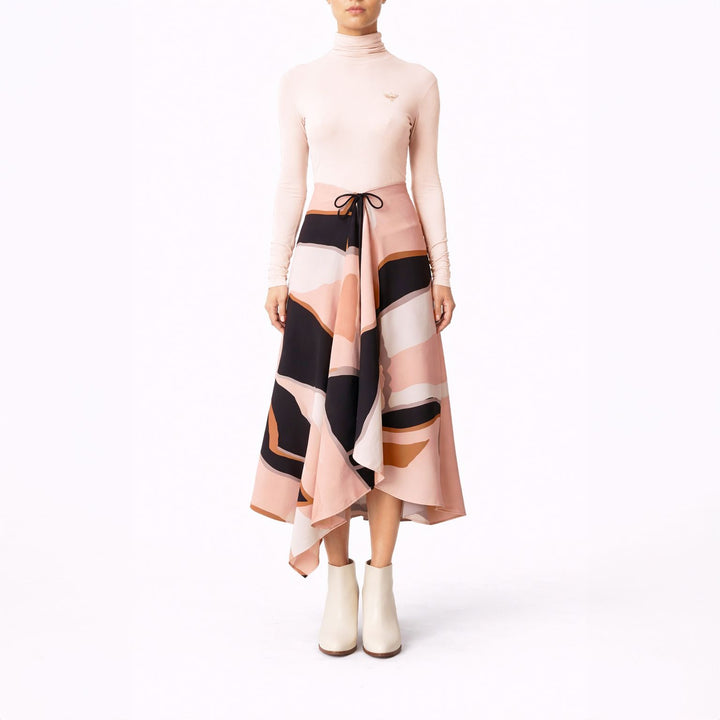 This Places Silk Scarf/Skirt