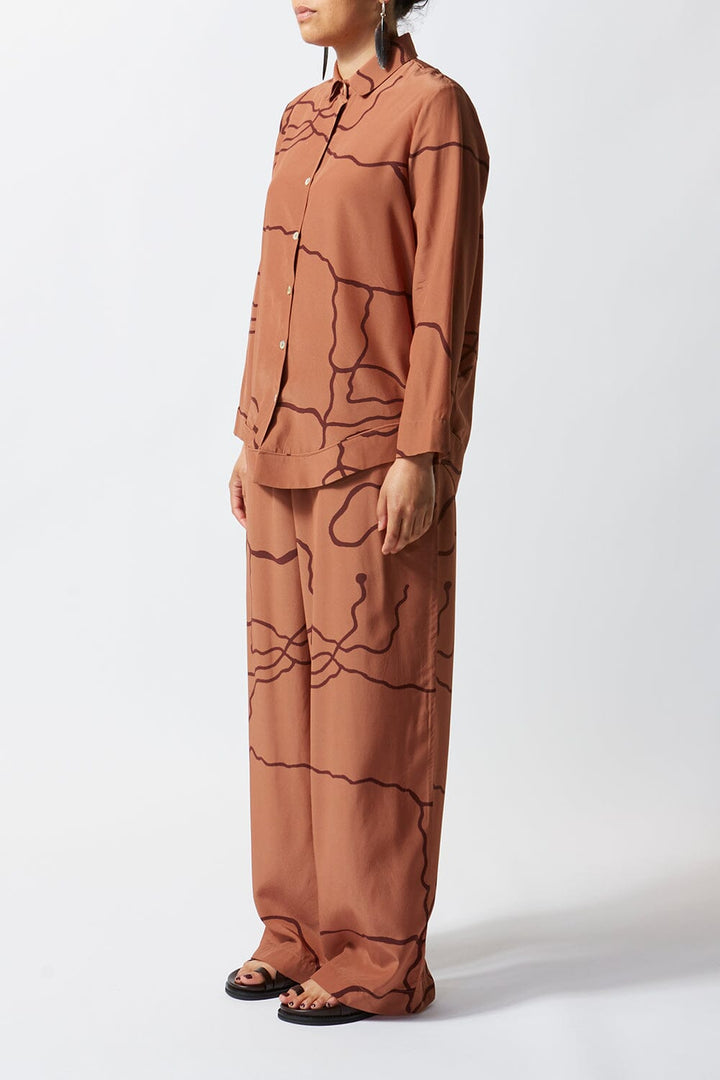 Tracks Silk Pants - Ltd Edition