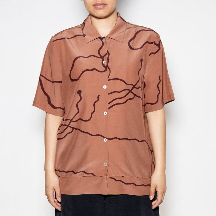 Tracks Silk Camp Shirt - Ltd Edition