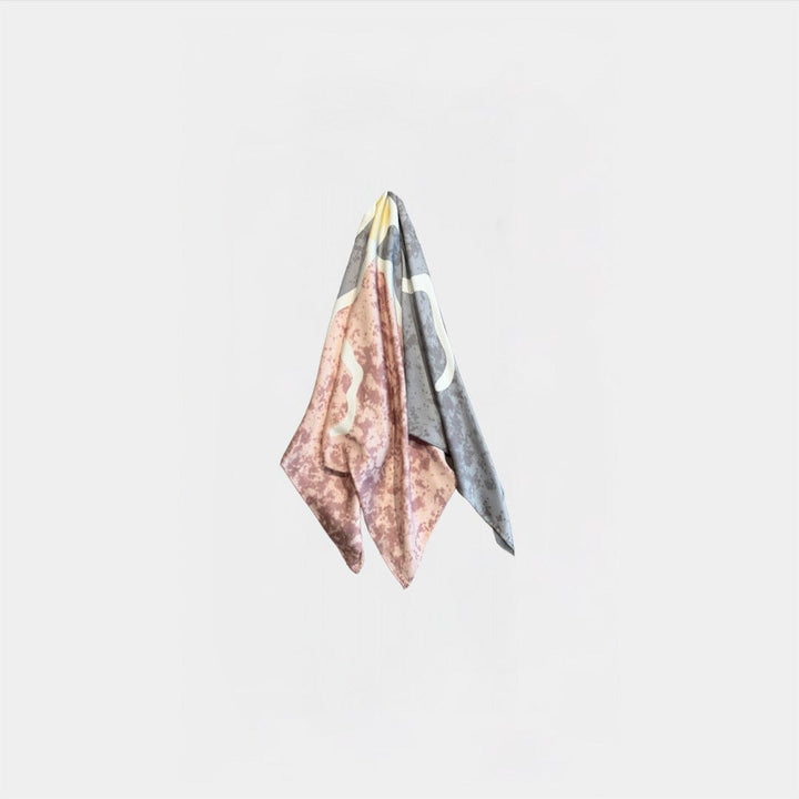 Wanderings Silk Square Scarf