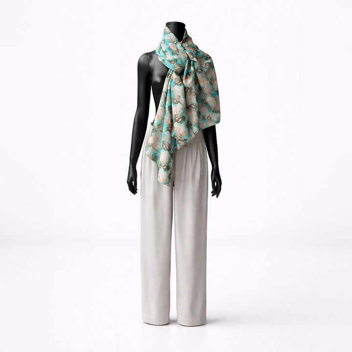 Winyu Satin Scarf/Skirt