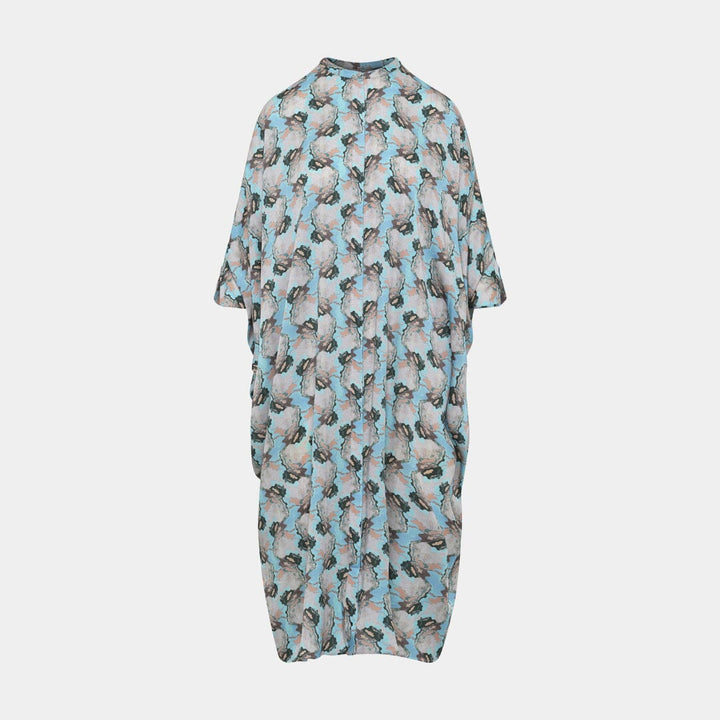 Winyu Silk Button Kaftan