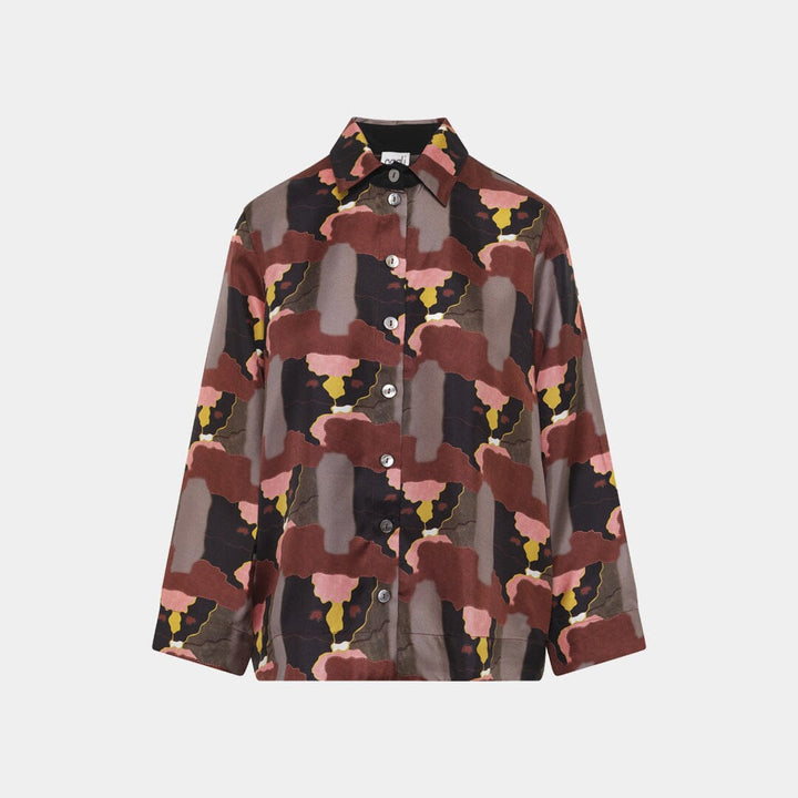 Feeling The Space Silk Shirt