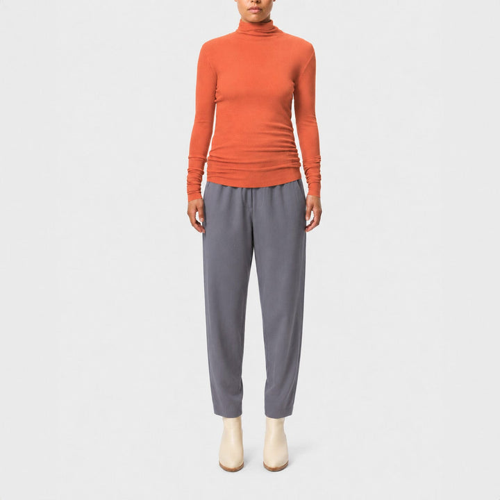 Fine Knit Skivvy - Orange