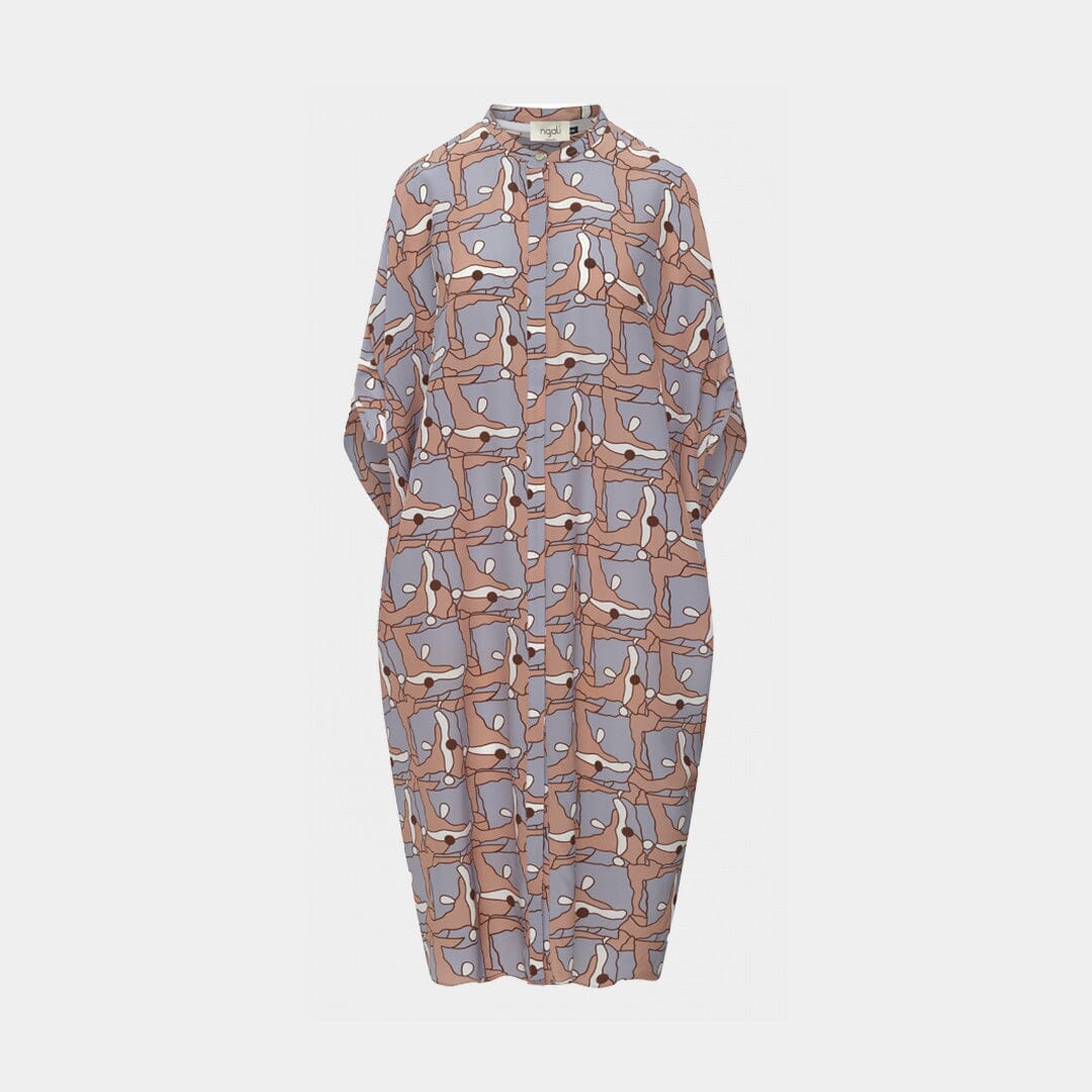 Places Silk Button Kaftan