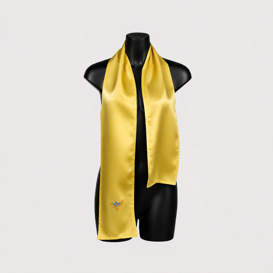 Emb Bunjil Silk Satin NeckScarf