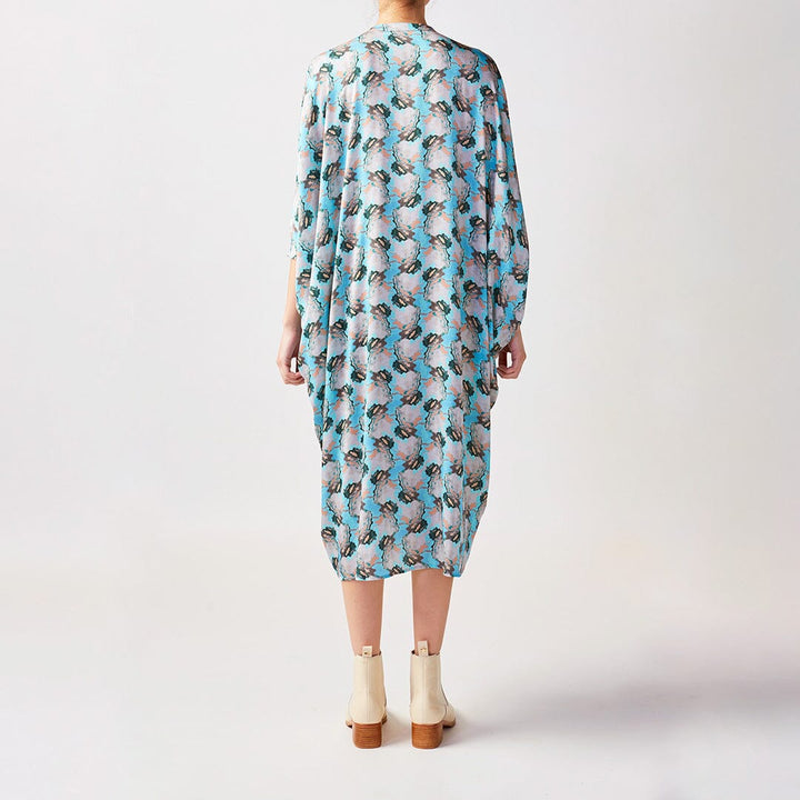 Winyu Silk Button Kaftan