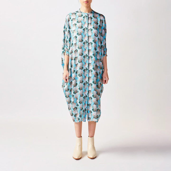 Winyu Silk Button Kaftan