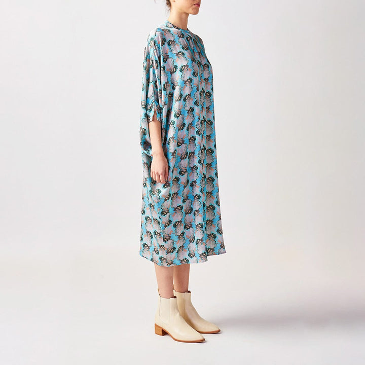 Winyu Silk Button Kaftan