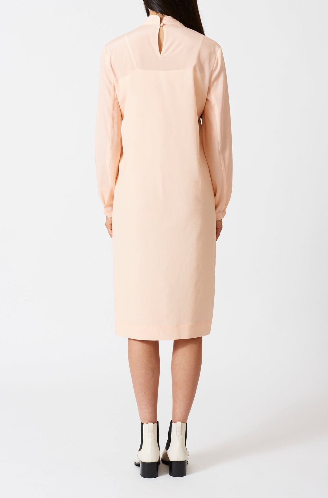 Dumba LS Silk Dress